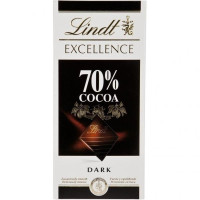 Шоколад Lindt Excellence темний 70% гіркий 100 г