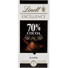 Шоколад Lindt Excellence темний 70% гіркий 100 г