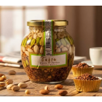 Суміш горіхів з медом Tugra 440 г/12