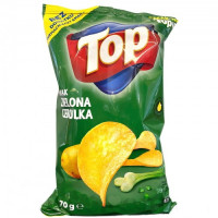 Чипсы Top Зеленый лук 170 г