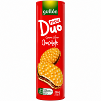 Печенье Gullon Duo Mega сэндвич светлое с шоколадным кремом 500 г