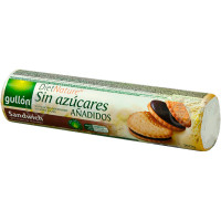 Печиво Gullon Diet Nature сендвіч з шоколадною начинкою Без цукру  250 г/18