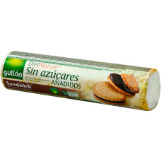 Печенье Gullon Diet Nature сэндвич с шоколадной начинкой Без сахара 250 г/18