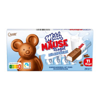 Батончики шоколадні Choceur Milch Mause з кремовою начинкою 300 г/20