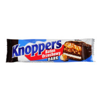 Батоник шоколадний Knoppers NutBar dark 40 г/24
