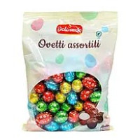 Цукерки шоколадні Dolciando Ovetti assortiti 850 г/8
