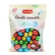 Цукерки шоколадні Dolciando Ovetti assortiti 850 г/8