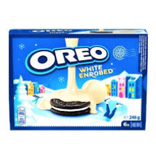 Печиво-сендвіч Oreo Choc Milk в білому  шоколаді 246 г/10