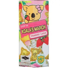 Печиво Lotte Koala’s March з полуничною начинкою 37 г