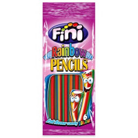 Цукерки жувальні Fini Rainbow Pencil Райдужні олівці 90 г/12