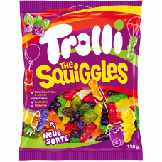 Конфеты жевательные Trolli The Squiggles гусеницы 150 г