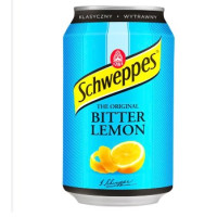 Напій газований Schweppes Bitter Lemon 330 мл/24