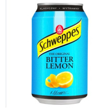 Напій газований Schweppes Bitter Lemon 330 мл/24