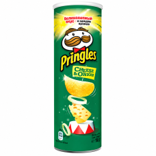 Чіпси Pringles зі смаком сир і цибуля 165 г