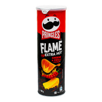 Чипсы Pringles Flame Extra Hot cheese &amp; chilli flavour 160 г