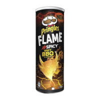 Чипсы Pringles Flame Spicy BBQ flavour 160 г/9
