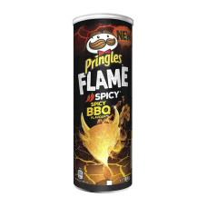 Чіпси Pringles Flame Spicy BBQ flavour 160 г/9