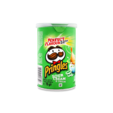 Чіпси Pringles Сметана та цибуля 70 г/12