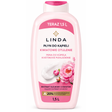 Гель для душа-піна для ванн Linda Квіти 1.5 л