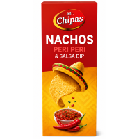 Чіпси кукурудзяні Mr.Chipas Peri-Peri начос з сальсою 70 г