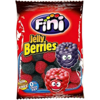 Цукерки жувальні Fini Jelly berries червоні і чорні ягоди 90 г/12