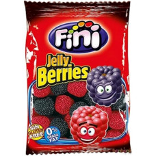 Цукерки жувальні Fini Jelly berries червоні і чорні ягоди 90 г/12