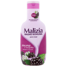 Гель для душа-піна для ванн Malizia Musk & Berry 1 л