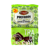 Печиво El Santo Polvoron Bombon Pistacho 160 г/24