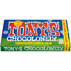 Шоколад Tony's молочний темний Chocolonely Dark Milk Brownie 180 г/15