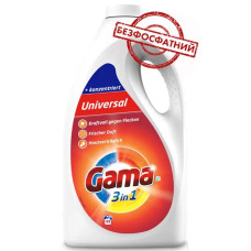 Гель для стирки Gama Universal - 100 пр - 5 л/2