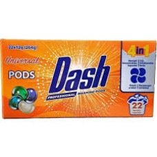 Капсули для прання Dash 4 в1 Universal 22 шт