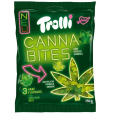 Цукерки жувальні Trolli Cannabites 150 г/28