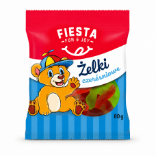 Цукерки жувальні Fiesta Dzdzownice 80 г