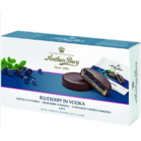 Цукерки шоколадні Anthon Berg Чорниця та горілка 192.5 г/12