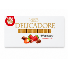 Шоколад Delicadore Baron Strawberry 200 г/12