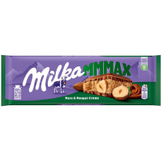 Шоколад Milka молочний Nuss & Nougat-Creme 300 г/13