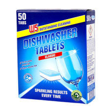 Таблетки для посудомийних  машин W5 50 шт