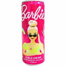 Напій газований безалкогольний The Drinks Barbie Girls малина-фейхоа 250 мл/24