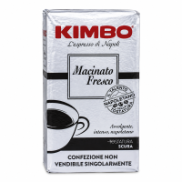 Кава мелена Kimbo Macinato Fresco 250 г срібло