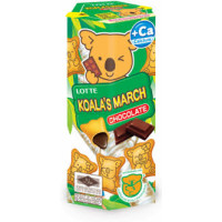 Печенье Lotte Koala's March с шоколадной начинкой 37 г