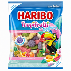 Цукерки жувальні Haribo TropiFrutti Йогурт 160 г