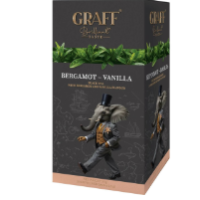 Чай чорний Graff Бергамот та ваніль 20 пак 30 г/12