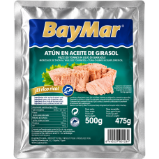 Тунець Bay Mar Atum Atlantico в соняшниковій олії 500 г