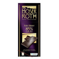 Шоколад Moser Roth чорний 85 % 125 г/40