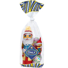 Шоколад молочний Only Санта Клаус мікс фігурки 100 г/24
