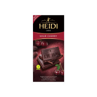 Шоколад Heidi черный с вишней 80 г/20