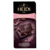 Шоколад Heidi чорний Himalayan Salt 80 г/20