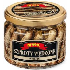 Шпроти в олії М&K 250 г/12