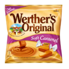 Цукерки карамельні Werthers Soft Caramel 180 г/15