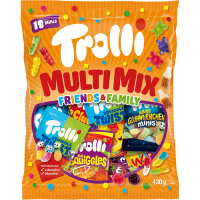 Конфеты жевательные Trolli Multi Mix Friends &amp; Family 430 г/8
